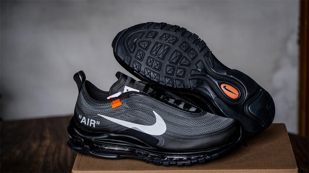 PK GOD Nike Air Max 97 Off-White Black RETAIL MATERIALS READY TO SHIP